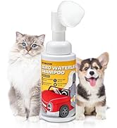 [PETHROOM] Zero Waterless Shampoo Foaming No-Rinse Dog Paw Wash | Quick-Dry &amp; Deodorizing | Silic...