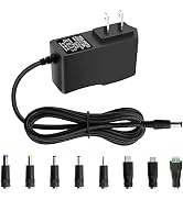 Arkare 5V 2A 10W DC Power Supply Adapter AC/DC Wall Plug Charger AC 100V-240V to DC 5 Volt 2Amp 1...