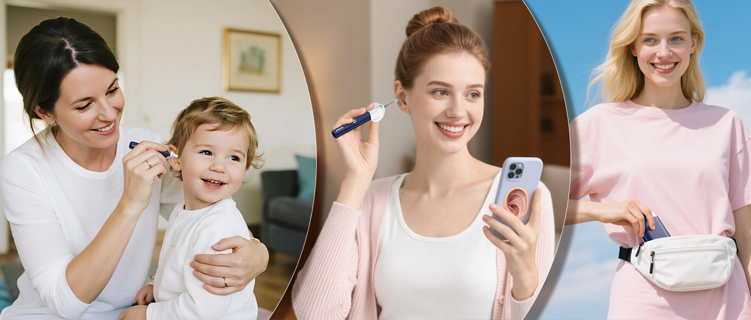 ear wax removal tool with camera