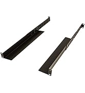 NavePoint Universal 1U Rack Mount 4-Post Shelf Rail for Dell Compaq IBM HP APC - 33.5 Inches deep
