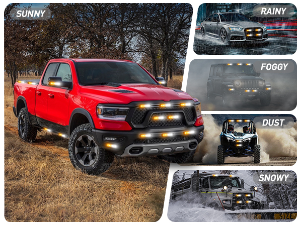 emergency vehicle lights