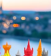 SUNLU PLA Filament 16 Color Bundle Multicolor, PLA 3D Printer Filament 1.75mm, Individually Vacuu...