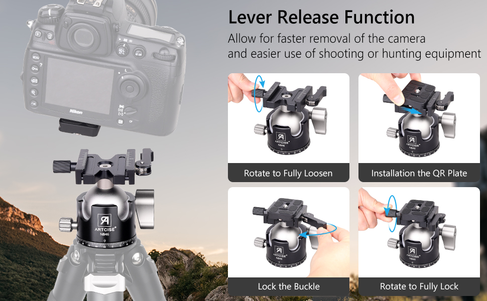 tripod ball head