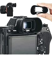 Soft Silicon Camera Viewfinder Eyecup Eye Cup Eyepiece Replacement for Sony Alpha A7R V A7 IV A7M...