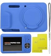 SZHSYJY Case for Kodak PIXPRO FZ55,FZ55 Accessories,Soft Silicone Protective Case Removable Lens ...