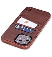 Dockem Wallet Case for iPhone 13 Pro Max with Built-in Metal Plate for Magnetic Mounting &amp; 2 Cred...