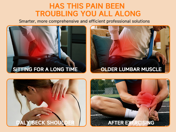 back massager for pain relief deep tissue