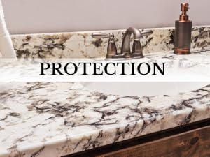 BUILD IN SEALER STREAK FREE GRANITE SEALER 