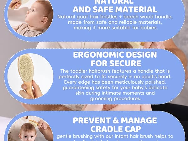 baby brush with soft bristle