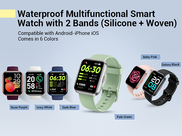 Smart watches for women Android and iPhone compatible smart watches for men
