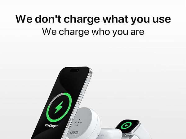 4 in 1 magnetic wireless charging station for apple devices