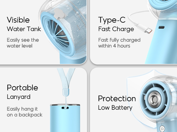 mini rechargeable fan rechargeable fan portable handheld mini fan rechargeable electric hand fan