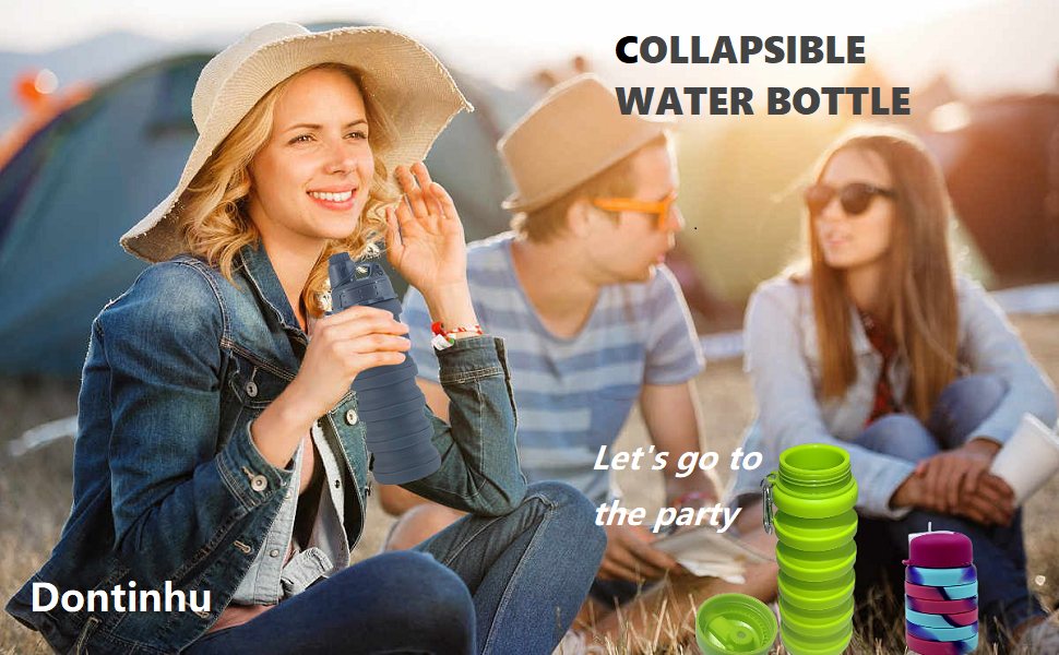 Travel water bottle