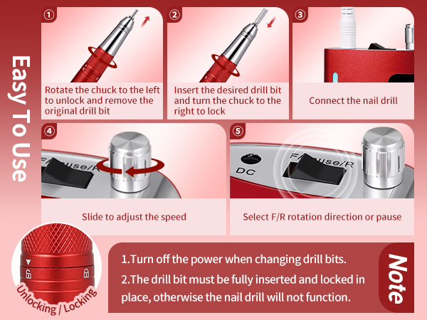 professional nail drill machine
