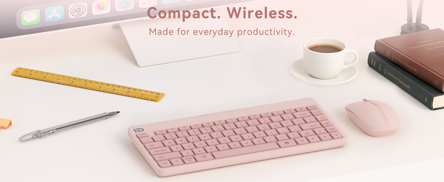 compact keyboard and mouse wireless