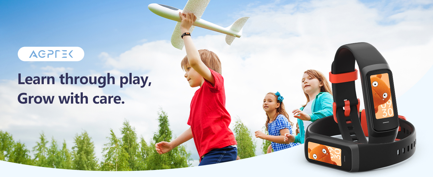 AGPTEK Kids Smart Watch for Ages 6-16 Years Old