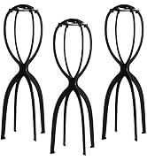 Dreamlover Wig Stand, Tall Wig Stand Long, 3 Pack