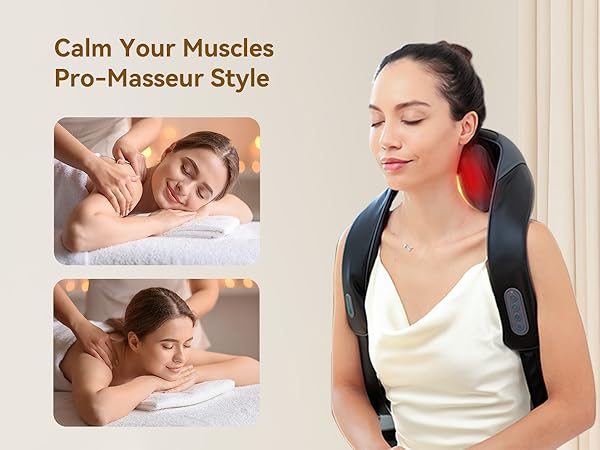 Snailax neck shoulder massager