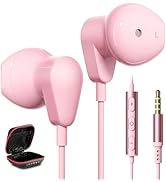 3.5mm Headphones Wired Earphones for Samsung Galaxy A25 A15 A12 A13 A03s A14 A23 A71, Noise Cance...