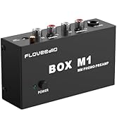 Phono Preamp for MM Turntable Mini Stereo Audio Hi-Fi Phonograph/Record Player Preamplifier with ...