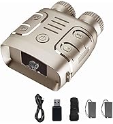 Night Vision Goggles,Night Vision Binoculars for Adults with 2* Rechargeable Batteries,7-Level In...