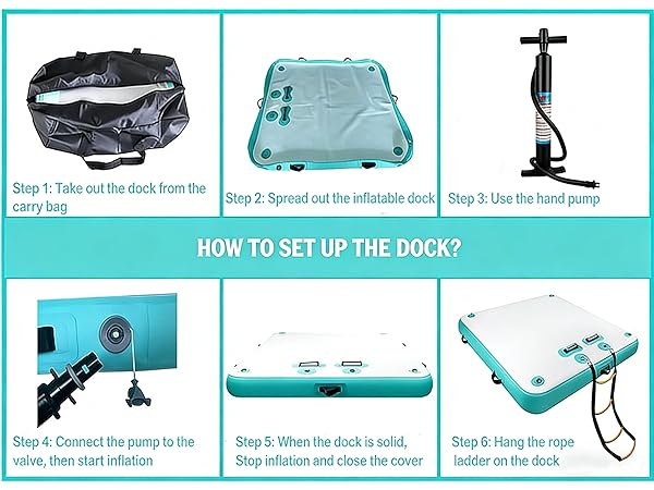 inflatable dock