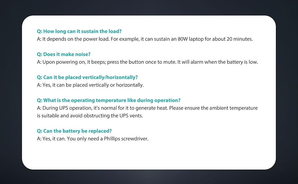 UPS battery bakup &amp; power supply