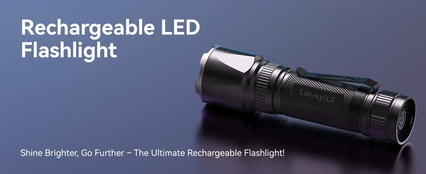 Rechargeable flashlights