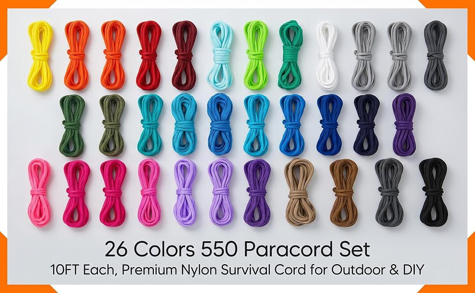 Paracord Cord Set