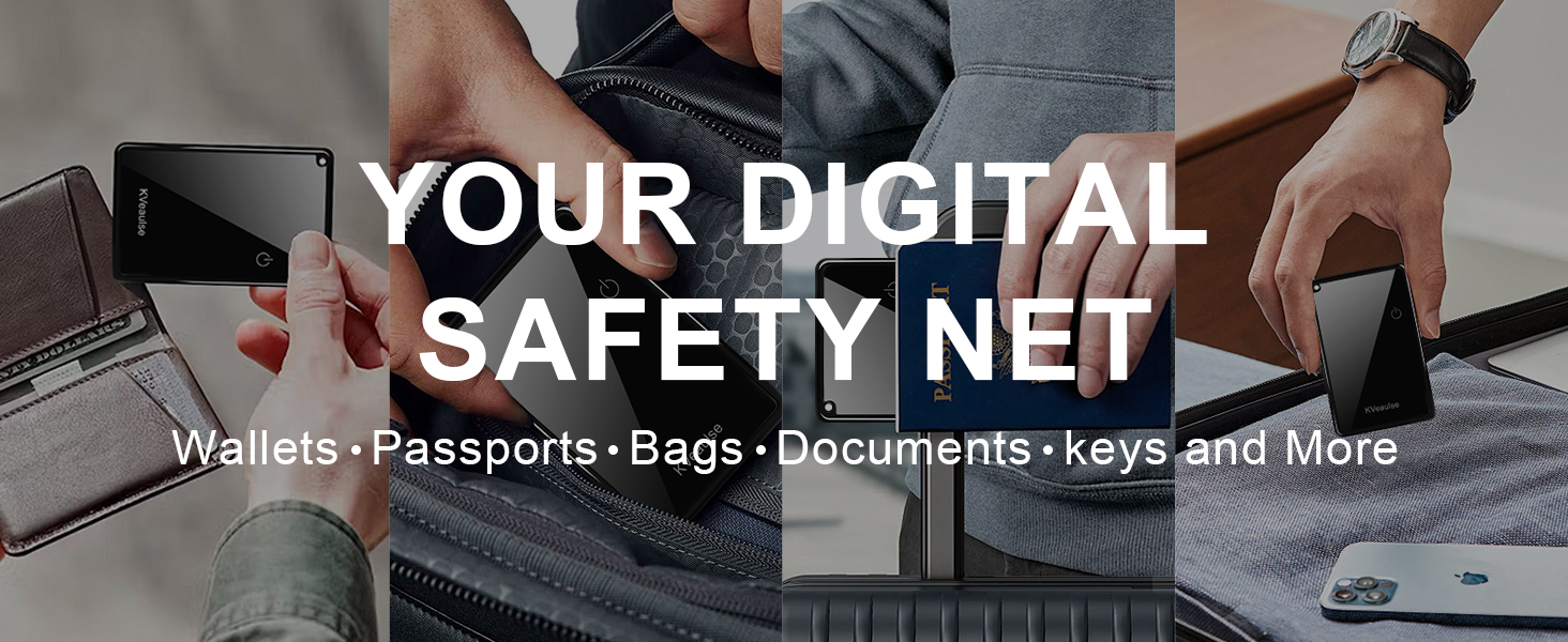 luggage tracker key finder locator with sound passport tracker item finders find my wallet