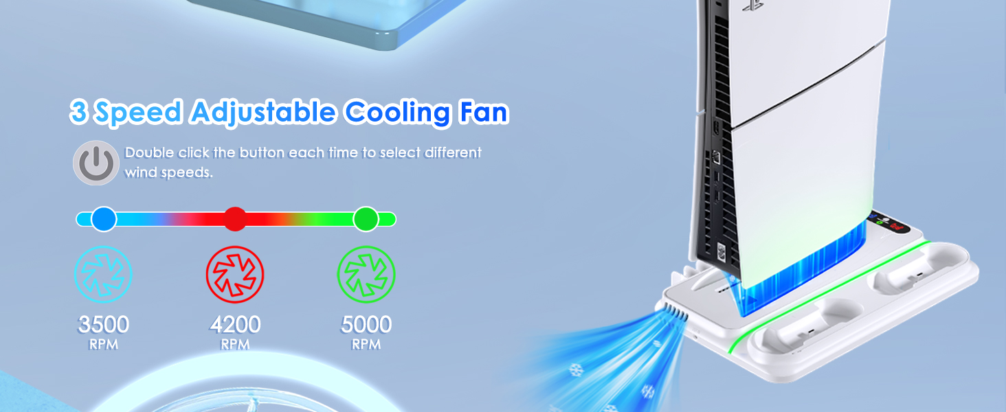 PS5 Slim Cooling Station