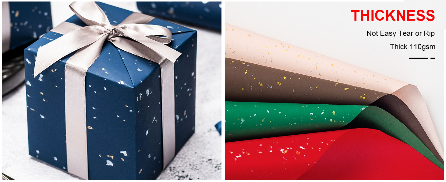 gift wrapping paper