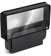 JUSPRO Dust Cover for Nintendo Switch 2, Anti Scratch Protective Dock Cover for Nintendo Switch 2...