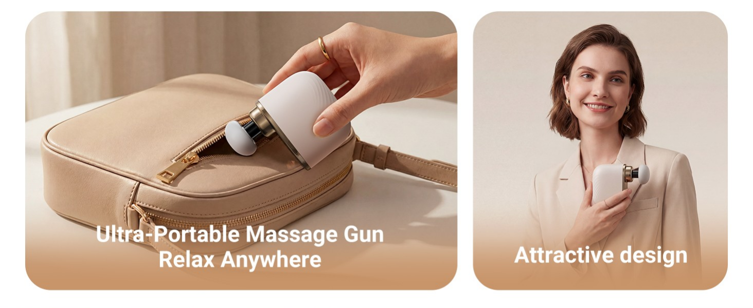 Ultra Portable Massage Gun, Relax Anywhere