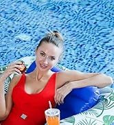 HYRIXDIRECT Inflatable Pool Float Mat for Adults, Blow Up Tanning Pool, Raft Water Filled Bed Mat...