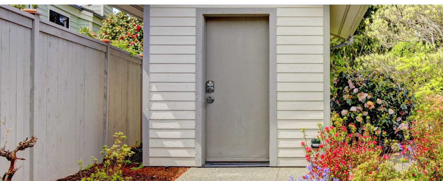 smart lock with handle