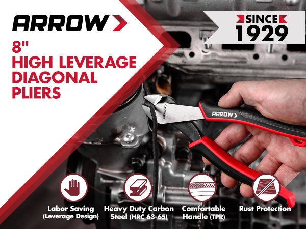 high leverage diagonal pliers