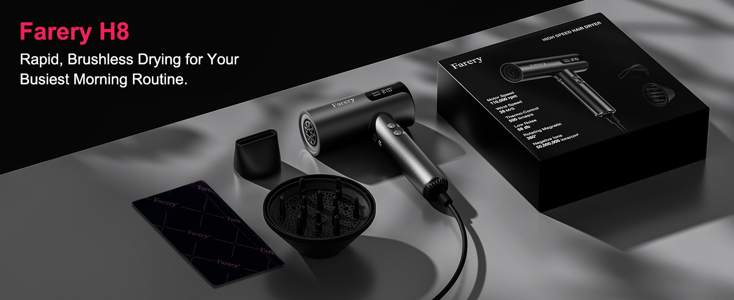 high speed hair dryer