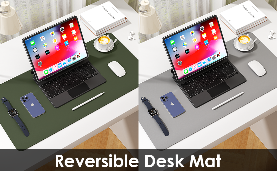 reversible desk mat