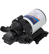 Ceelpeopar 12 Volt Sprayer Pump, Chemical and Corrosion Resistant, 2.5GPM 60PSI 8 Amps Soft Wash ...