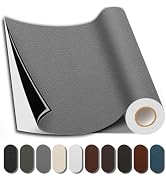 Shagoom Leather Repair Patch, 17X79 Inch Repair Patch Self Adhesive Waterproof, DIY Large Vinyl P...
