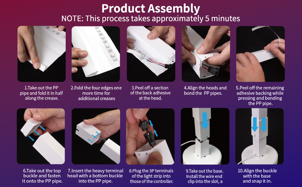 LED Smart Standing Lamp