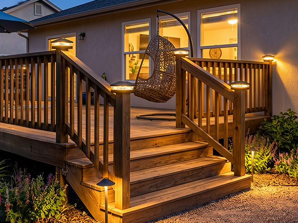 4x4 post solar lights