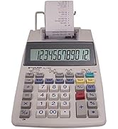 Sharp EL-1750V Two-Color Printing Calculator 2 Lines/Sec 3" Black/Red