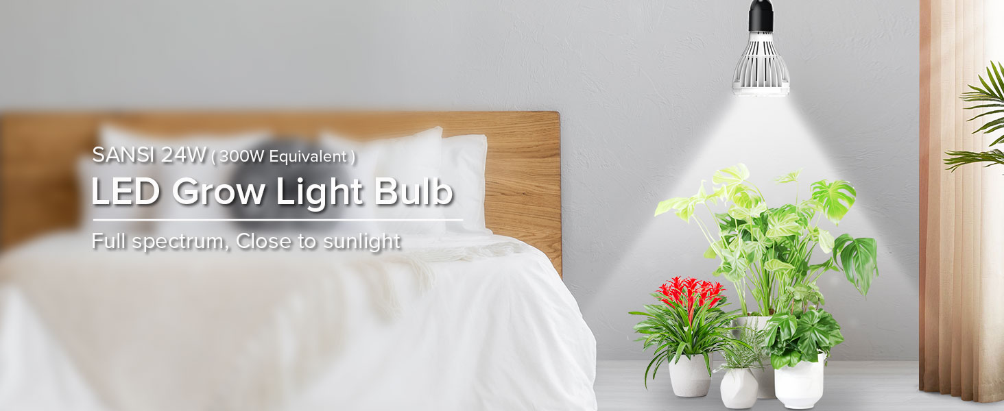 PAR25 24W GROW LIGHT BULB