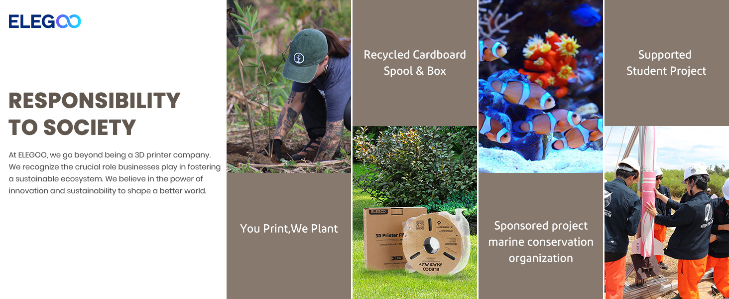 our responsibility to environment and society