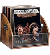 WeGXY Record Storage, Album Storage For Vinyl Records, 12 Inch Record Crate, Vinyl Record Storage...