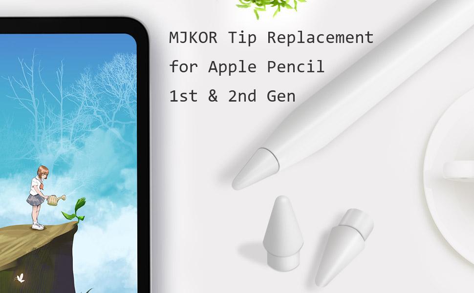 MJKOR Tip Replacement for Apple Pencil 1st and 2nd Generation