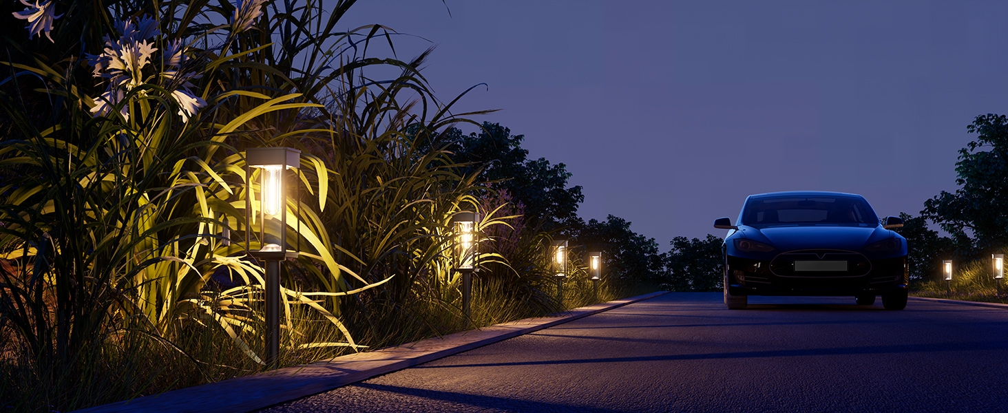 solar driveway lights