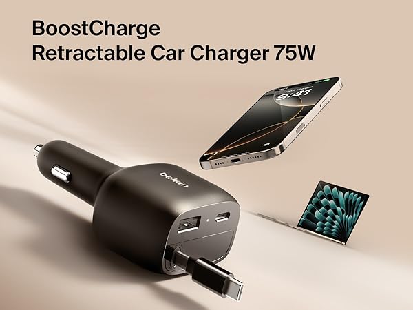 Retractable Car Charger